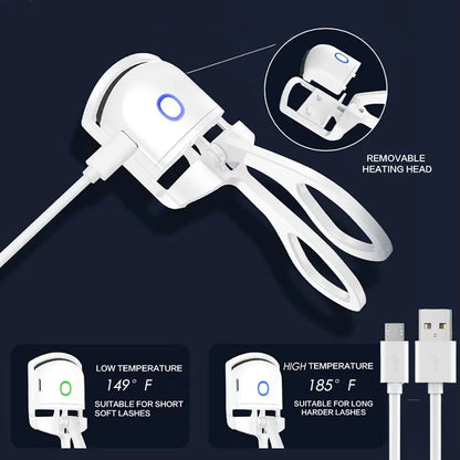 LUMIVIA™-Electric eye lash curler