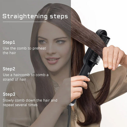 LUMIVIA™-Electric Hair Straightner Comb