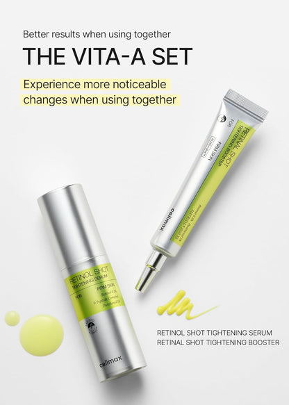 LUMIVIA™-celimax Retinal Booster 15ml + Retinol Serum 30ml