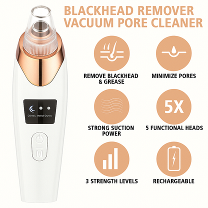 LUMIVIA™ – Electric Acne Pore Cleaner &amp; Blackhead Remover
