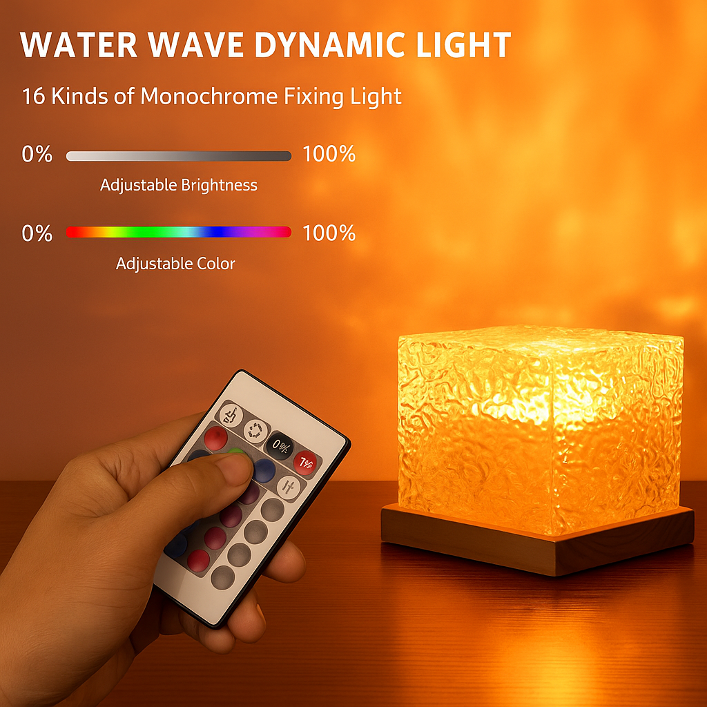 LUMIVIA™ – Ocean Wave Light Projector