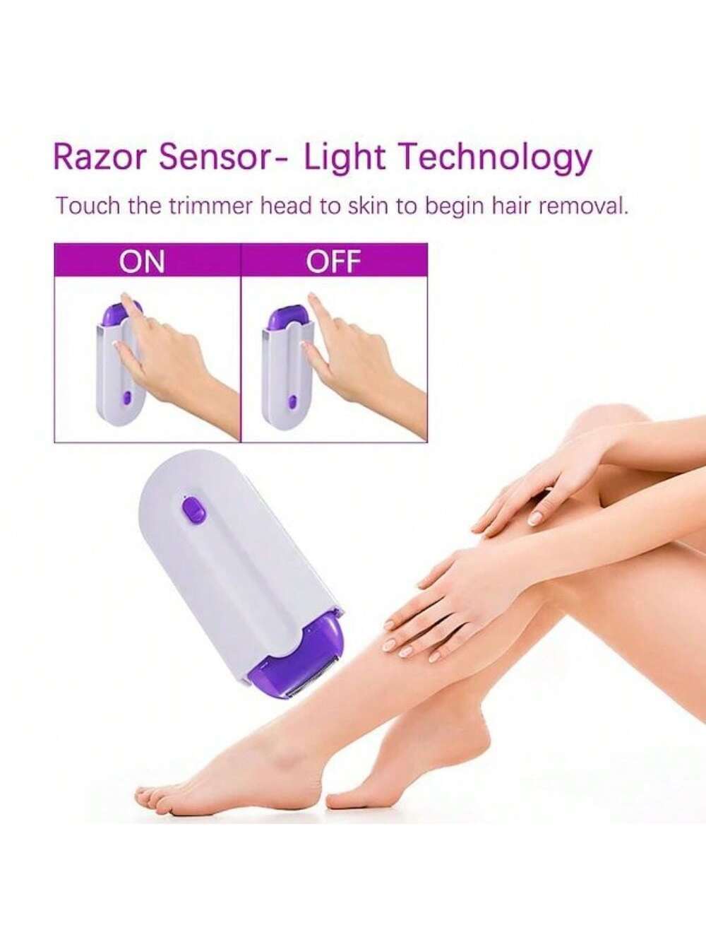 LUMIVIA™ – Finishing Touch Painless Epilator