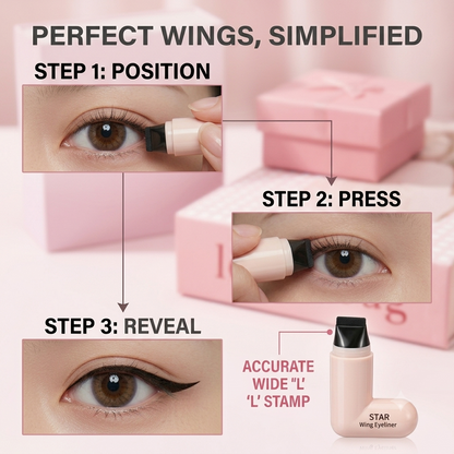LUMIVIA™-One Stroke Completion Eyeliner Stamp