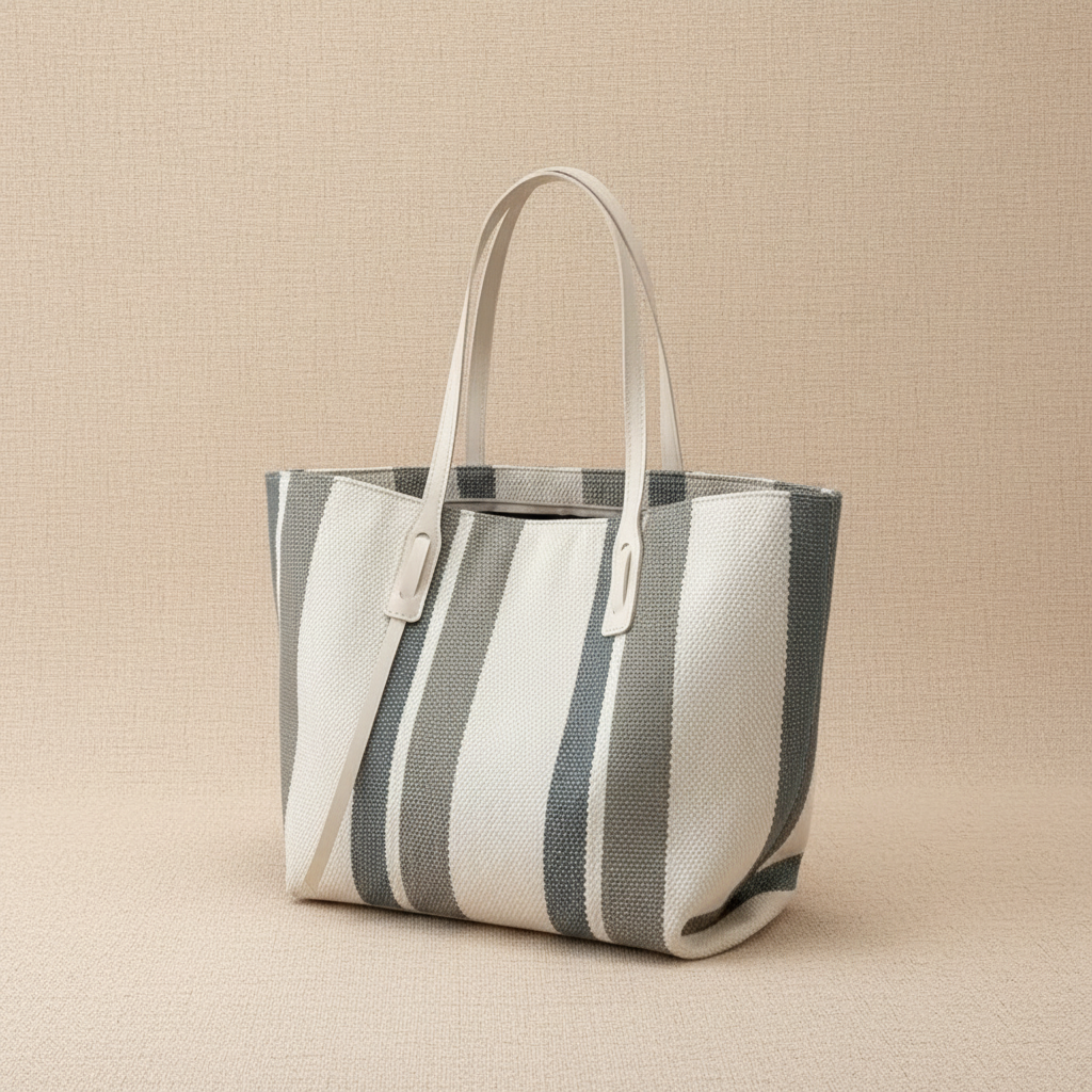 Coastline Canvas Tote