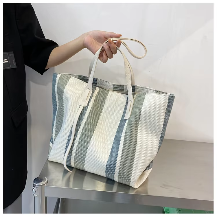 Coastline Canvas Tote