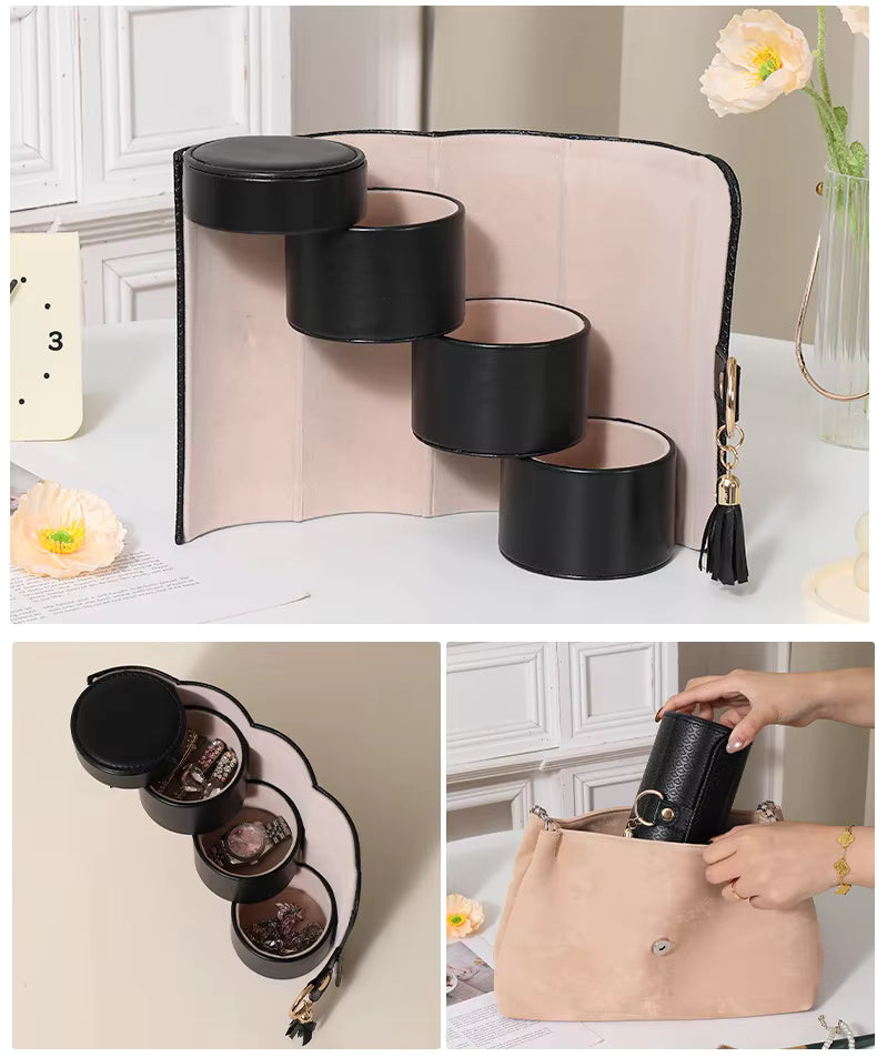 LUMIVIA™ Aurelia Travel Jewelry Organizer