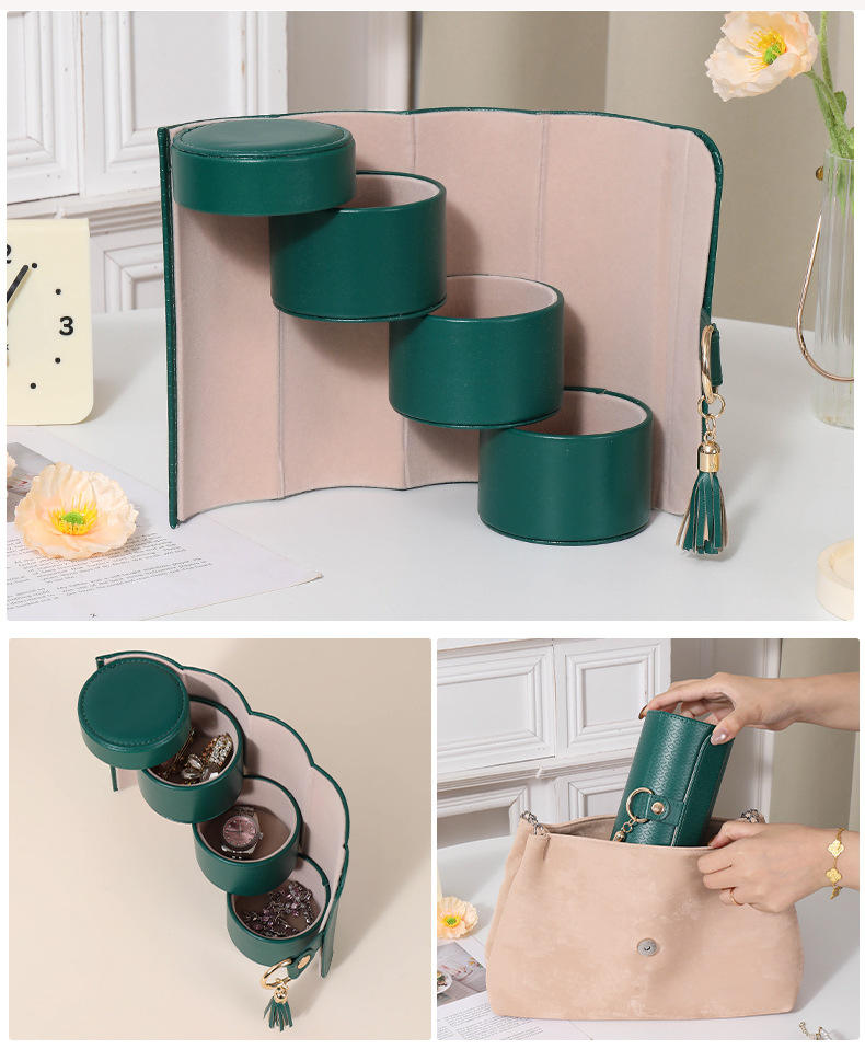 LUMIVIA™ Aurelia Travel Jewelry Organizer