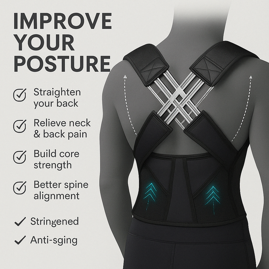 LUMIVIA™-Posture Corrector Brace for Men and Women