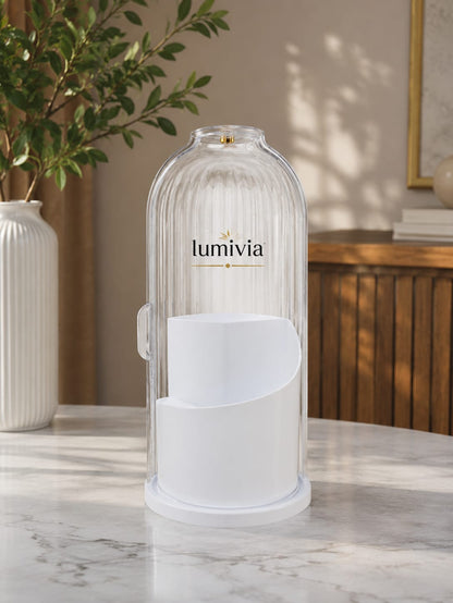 𝐋𝐔𝐌𝐈𝐕𝐈𝐀™ Dustproof Rotating Luxury Brush Holder