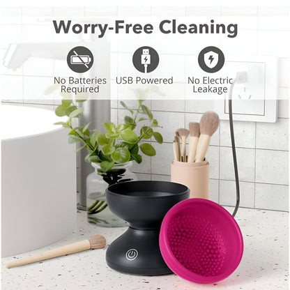 LUMIVIA™-Electric Makeup Brush Cleaner Ultra