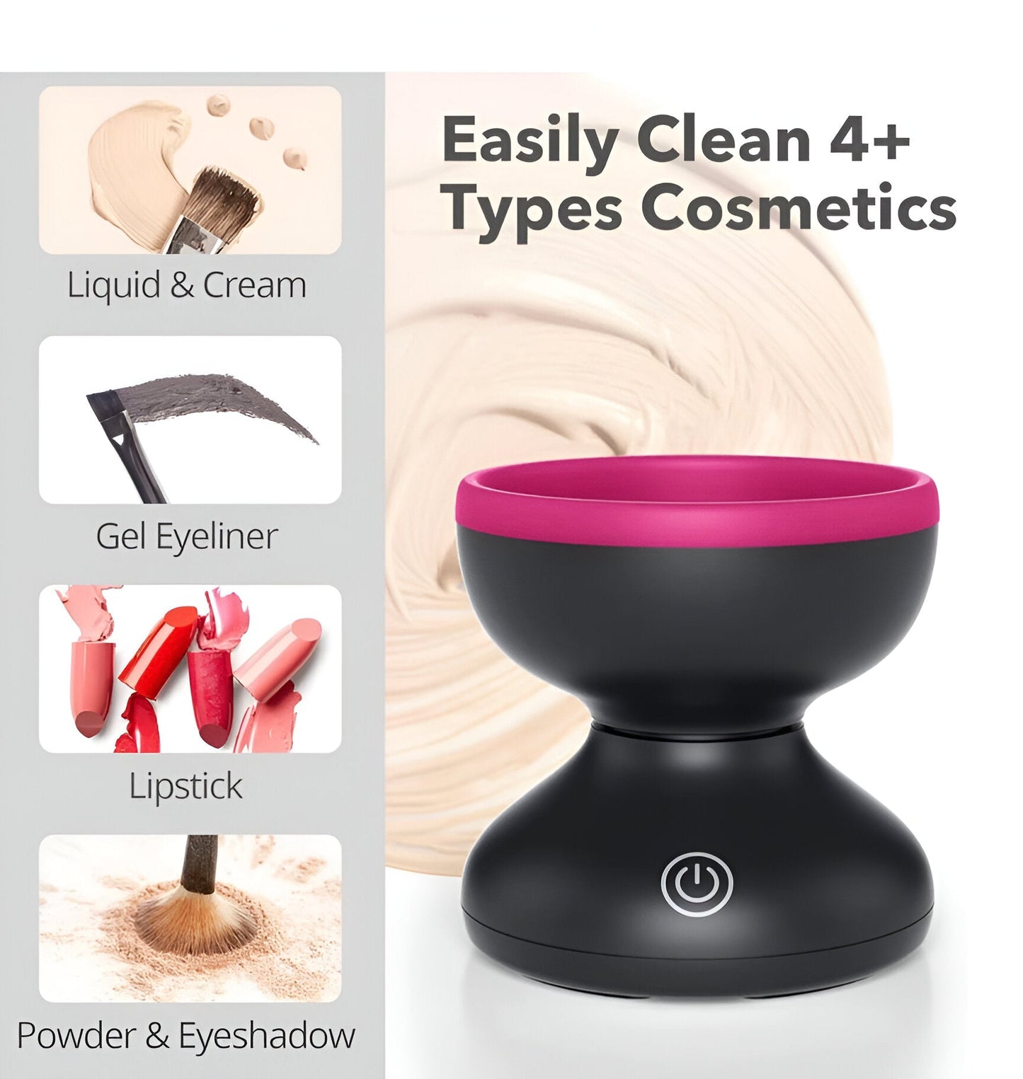 LUMIVIA™-Electric Makeup Brush Cleaner Ultra
